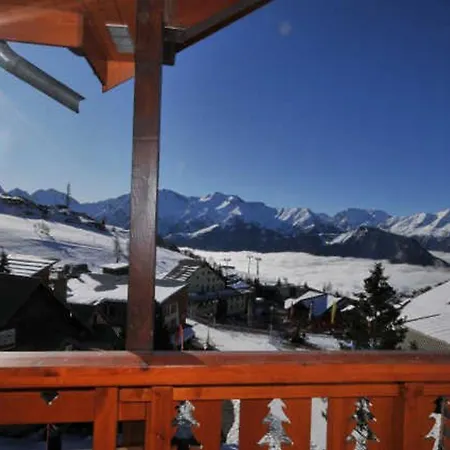 Cosy 5 Pers Avec Balcon Sud A D'huez, Skis Aux Pieds Apartment